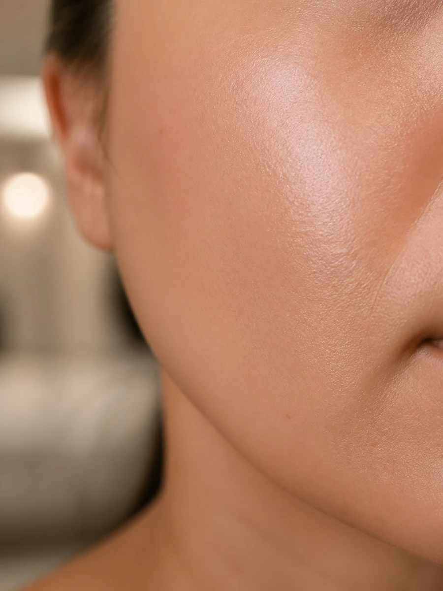 Resultado facial depois